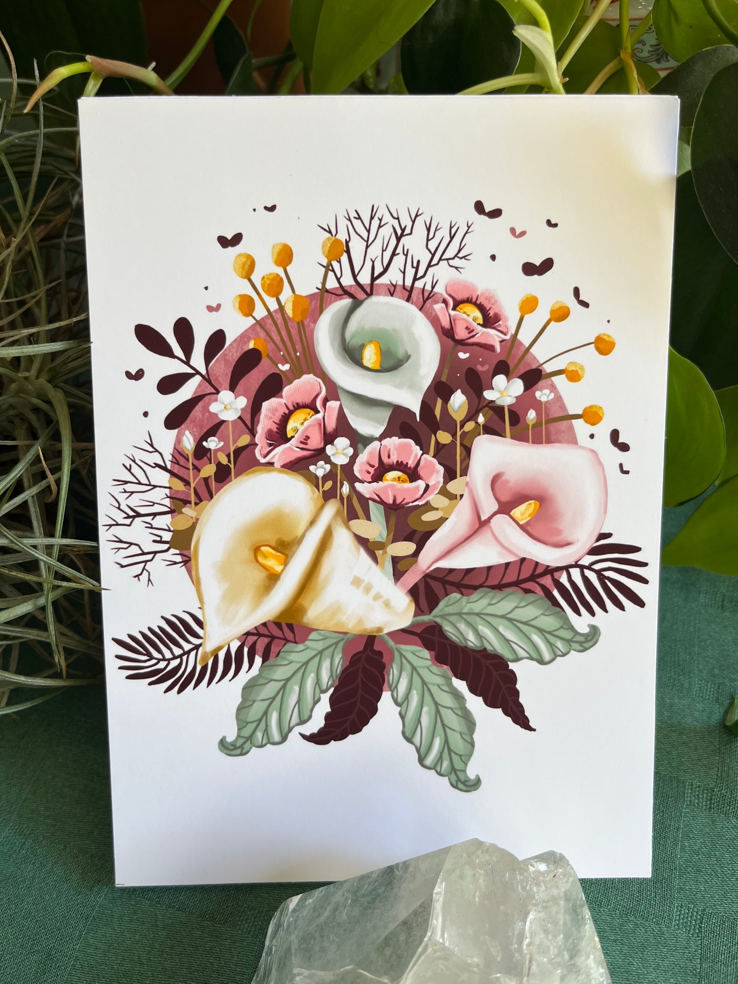 5x7 Small Calla Lily Print