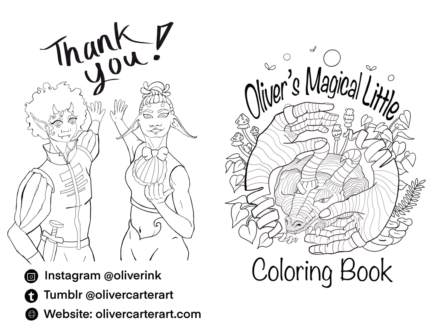 Magical Little Coloring Book